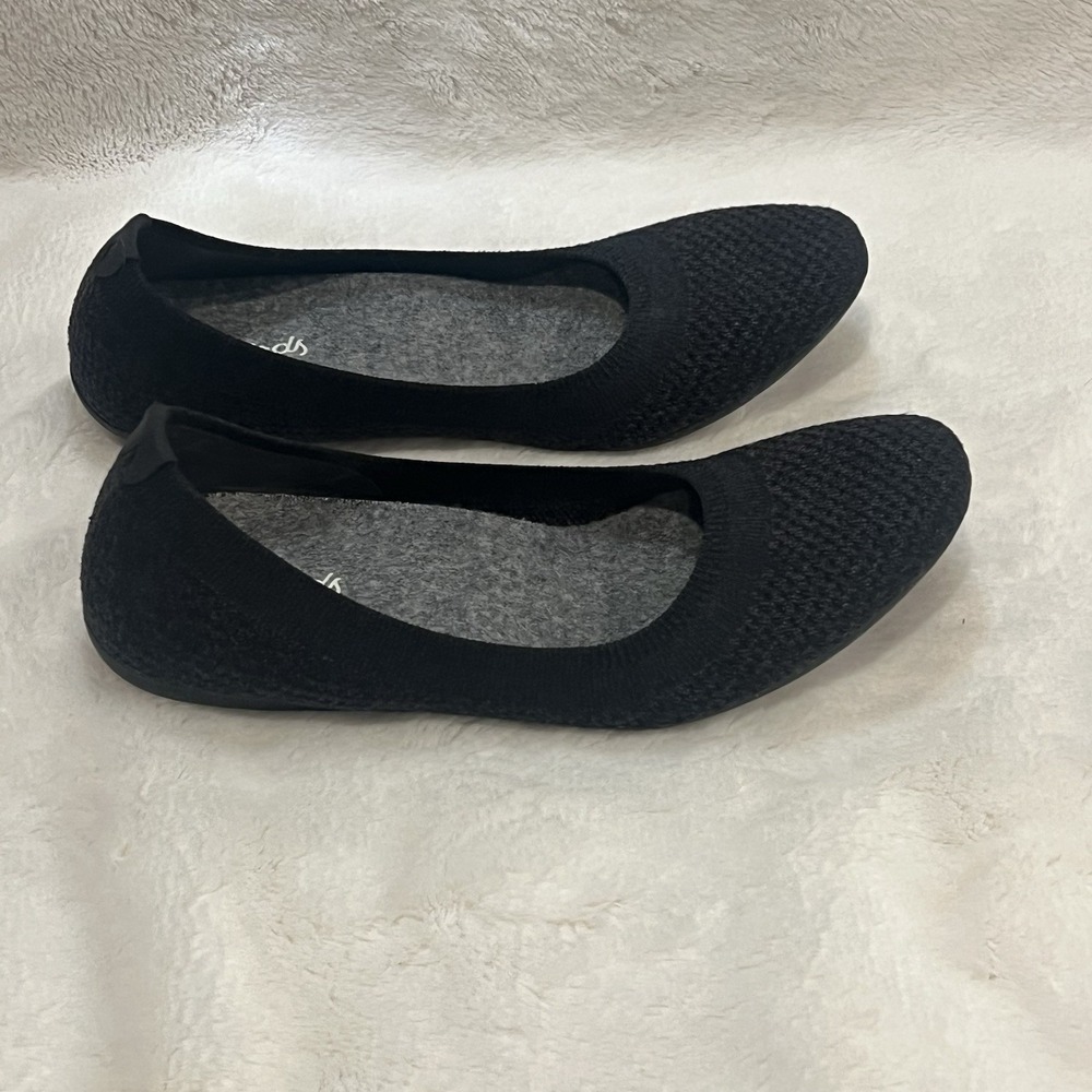 Allbirds‎ Tree Breezers Slip On Ballet Black Casual Comfort Flats Sz 5.5 - Picture 3 of 7
